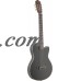 Angel Lopez EC3000CBK Cutaway Electric Solid Body Classical Guitar - Black   